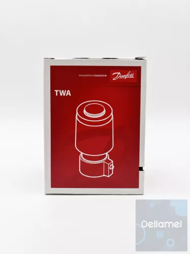 Danfoss TWA-A, RA - 230V - Danfoss csatlakozású - NC - Termoelektromos mozgató motor 