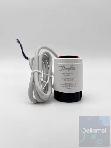 Danfoss TWA-A, RA - 230V - Danfoss csatlakozású - NC - Termoelektromos mozgató motor 