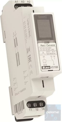 VS116K AC230V, AC/DC 24V - PIROS - Segédrelé