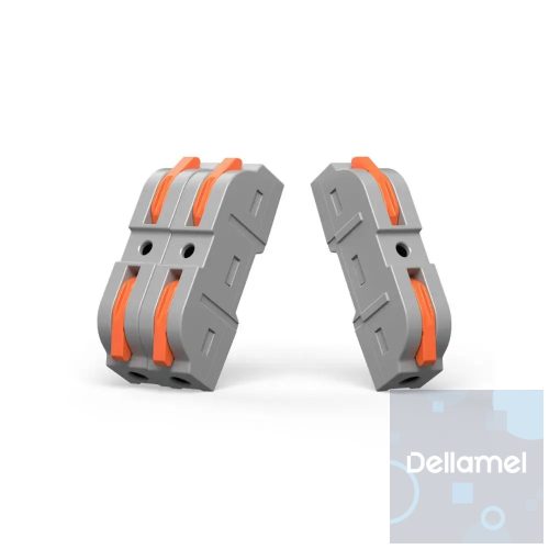 D1-1 rugós egyenes vezeték összekötő szett, sorolható (34 db-os készlet)