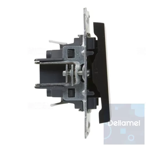 Suno fekete 101 egypólusú kapcsoló, keret nélkül 10AX 721401 Legrand