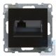 Suno fekete 1xRJ45 UTP Cat.6 csatlakozóaljzat, keret nélkül 721452 Legrand