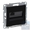 Suno fekete 1xRJ45 UTP Cat.6 csatlakozóaljzat, keret nélkül 721452 Legrand