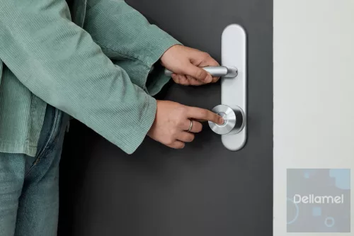 NUKI Smart Lock Ultra - Okos zár (Motor + univerzális cilinder)