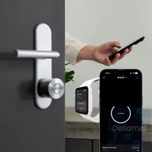 NUKI Smart Lock Ultra - Okos zár (Motor + univerzális cilinder)