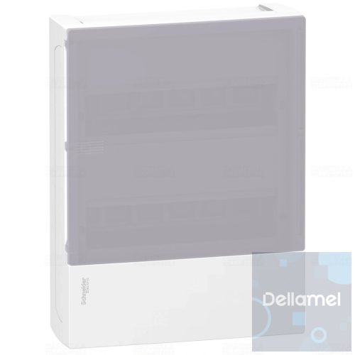 Kiselosztó falonkívüli 2/24 tejüveg ajtóval IP40 PE/N sínnel RESI9 MP MIP12212T