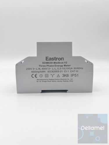 Eastron SDM630-Modbus V2 3 fázisú fogyasztásmérő
