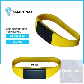   Karszalag Elektronikus Szekrényzárhoz, RFID, 125 KHz. Sárga