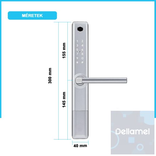 Budapest Silver Okos Kilincs Ezüst