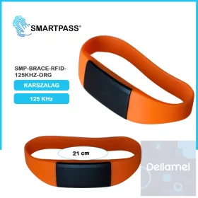   Karszalag Elektronikus Szekrényzárhoz, RFID 125 KHz. Narancs