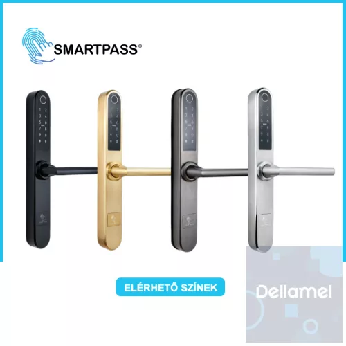 Monaco Black Okos Kilincs