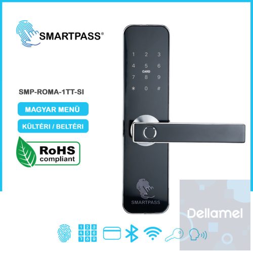 Roma Silver Smart Kilincs