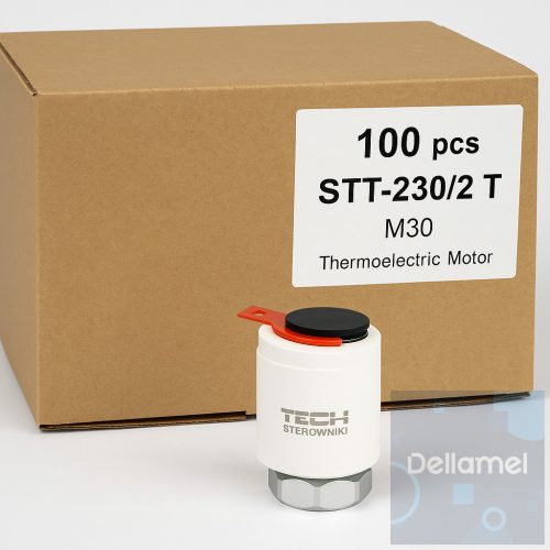 100 db STT-230/2 T M30x1,5 termoelektromos szelepmozgató (nagycsomag)
