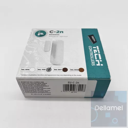 TECH/SINUM EU-C-2N VEZETÉK NÉLKÜLI ABLAKNYITÁS ÉRZÉKELŐ - szürke - RAL7016 I WTP