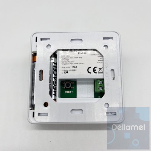 TECH/SINUM EU-C-8f VEZETÉK NÉLKÜLI PADLÓHŐMÉRSÉKLET ÉRZÉKELŐ - fehér I WTP