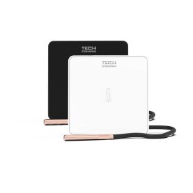   TECH/SINUM EU-C-8f VEZETÉK NÉLKÜLI PADLÓHŐMÉRSÉKLET ÉRZÉKELŐ - fekete I WTP