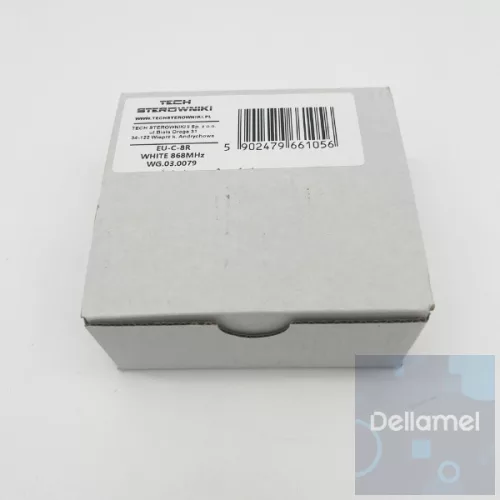 TECH/SINUM EU-C-8r VEZETÉK NÉLKÜLI SZOBAHŐMÉRSÉKLET ÉRZÉKELŐ - fehér I WTP