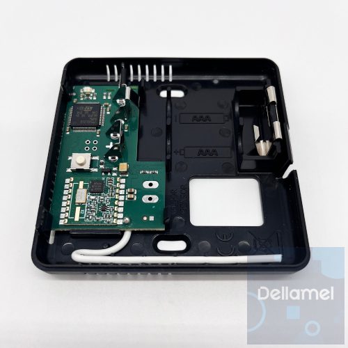 TECH/SINUM EU-C-8r VEZETÉK NÉLKÜLI SZOBAHŐMÉRSÉKLET ÉRZÉKELŐ - fekete I WTP