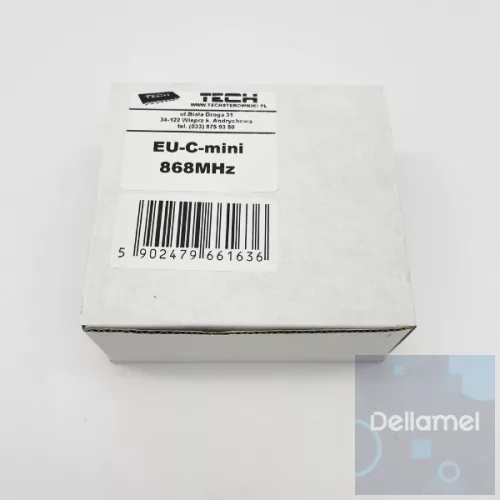 TECH/SINUM EU-C-mini VEZETÉK NÉLKÜLI SZOBAHŐMÉRSÉKLET ÉRZÉKELŐ I WTP