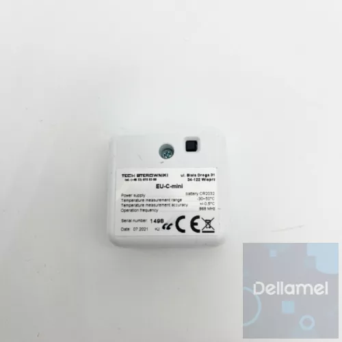 TECH/SINUM EU-C-mini VEZETÉK NÉLKÜLI SZOBAHŐMÉRSÉKLET ÉRZÉKELŐ I WTP