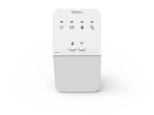 TECH EU-MW-1 (HU-VE) / Vezeték nélküli végrehajtó modul (rádiós relé) NO/COM/NC relével