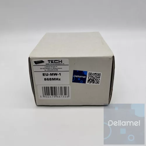 TECH EU-MW-1 (HU-VE) / Vezeték nélküli végrehajtó modul (rádiós relé) NO/COM/NC relével