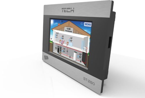 TECH  EU-280 termosztát RS kommunikációval