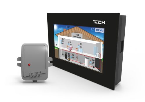 TECH  EU-281 C termosztát RS kommunikációval - végrehajtó modul