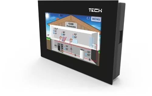 TECH EU-281 termosztát RS kommunikációval