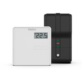 TECH  EU-294 v2 rádiós termoszát + végrehajtó modul TECH  EU-294 v2 rádiós termoszát + végrehajtó modul