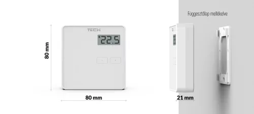 TECH EU-294 v2 rádiós termoszát - végrehajtó modul