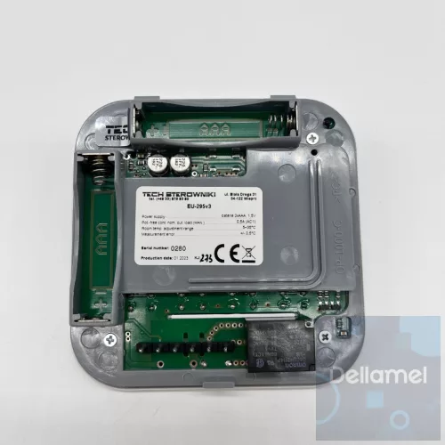 TECH EU-295 v3 vezetékes on/off termosztát