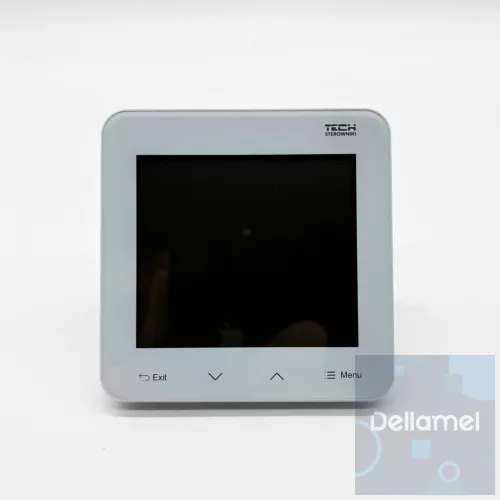 TECH EU-297 v3 vezetékes on/off termosztát (süllyesztett) - fehér