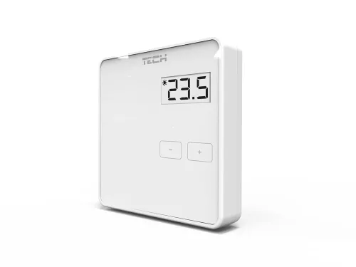 TECH EU-R-10b VEZETÉKES SZOBATERMOSZTÁT EU-L-10 VEZÉRLŐHÖZ