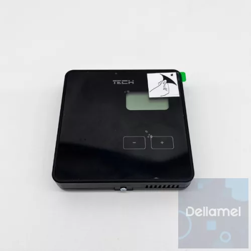 TECH/SINUM EU-R-8b VEZETÉK NÉLKÜLI SZOBATERMOSZTÁT - fekete I WTP