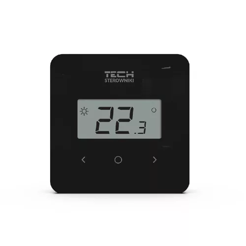 TECH EU-T-2.2 termosztát érintő gombokkal + végrehajtó modul
