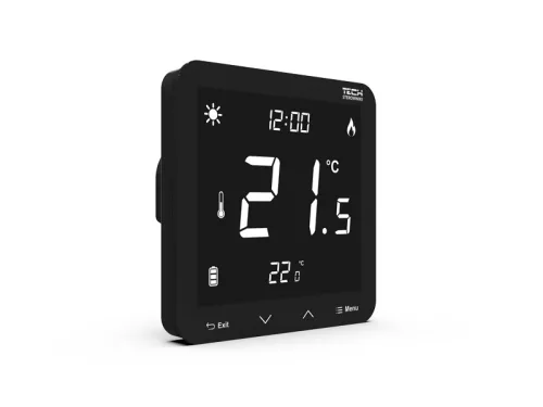 TECH EU-297z v3 vezetékes on/off termosztát (süllyesztett) 230V