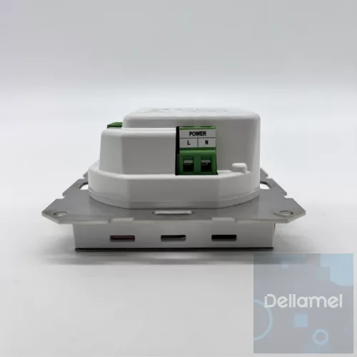 TECH/SINUM EU-F-8z VEZETÉK NÉLKÜLI SZOBATERMOSZTÁT PÁRATARTALOM ÉRZÉKELŐVEL - fehér I WTP