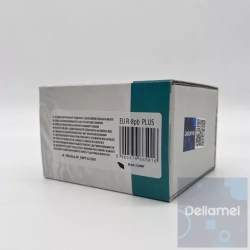 TECH/SINUM EU-R-8pb PLUS FEKETE VEZETÉK NÉLKÜLI SZOBATERMOSZTÁT PÁRATARTALOM ÉRZÉKELŐVEL I WTP