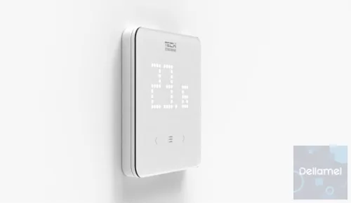 TECH/SINUM EU-R-8 LED VEZETÉK NÉLKÜLI SZOBATERMOSZTÁT - fehér I WTP