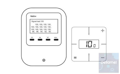 TECH-SINUM TZ-WTP jelszint mérő