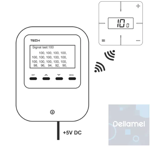 TECH-SINUM TZ-WTP jelszint mérő