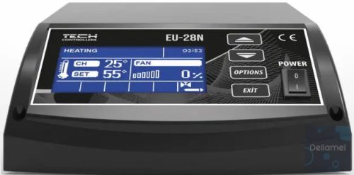 TECH EU-28n kazánvezérlő