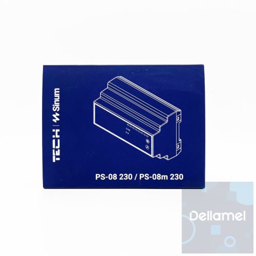 SINUM PS-08 230 - Relé 8 utas 230V kimenettel