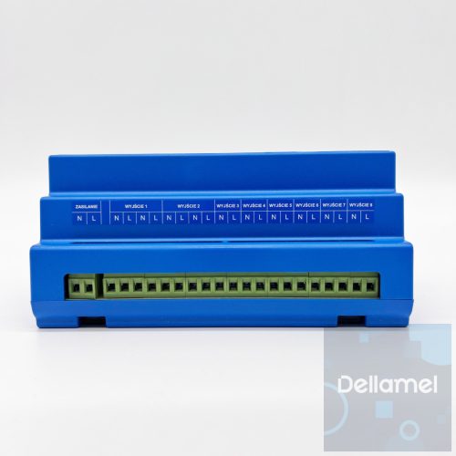 SINUM PS-08 230 - Relé 8 utas 230V kimenettel