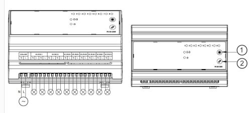 SINUM PS-08 230 - Relé 8 utas 230V kimenettel
