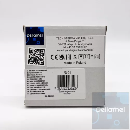 FG-01 Üveg keret -fehér