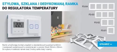 FG-03 Üveg keret -fekete