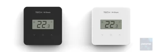 SINUM EU-R-S2 Termosztát - fekete I TECH SBUS