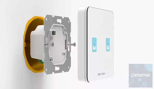 SINUM WZ-02 Redőny kapcsoló - fekete